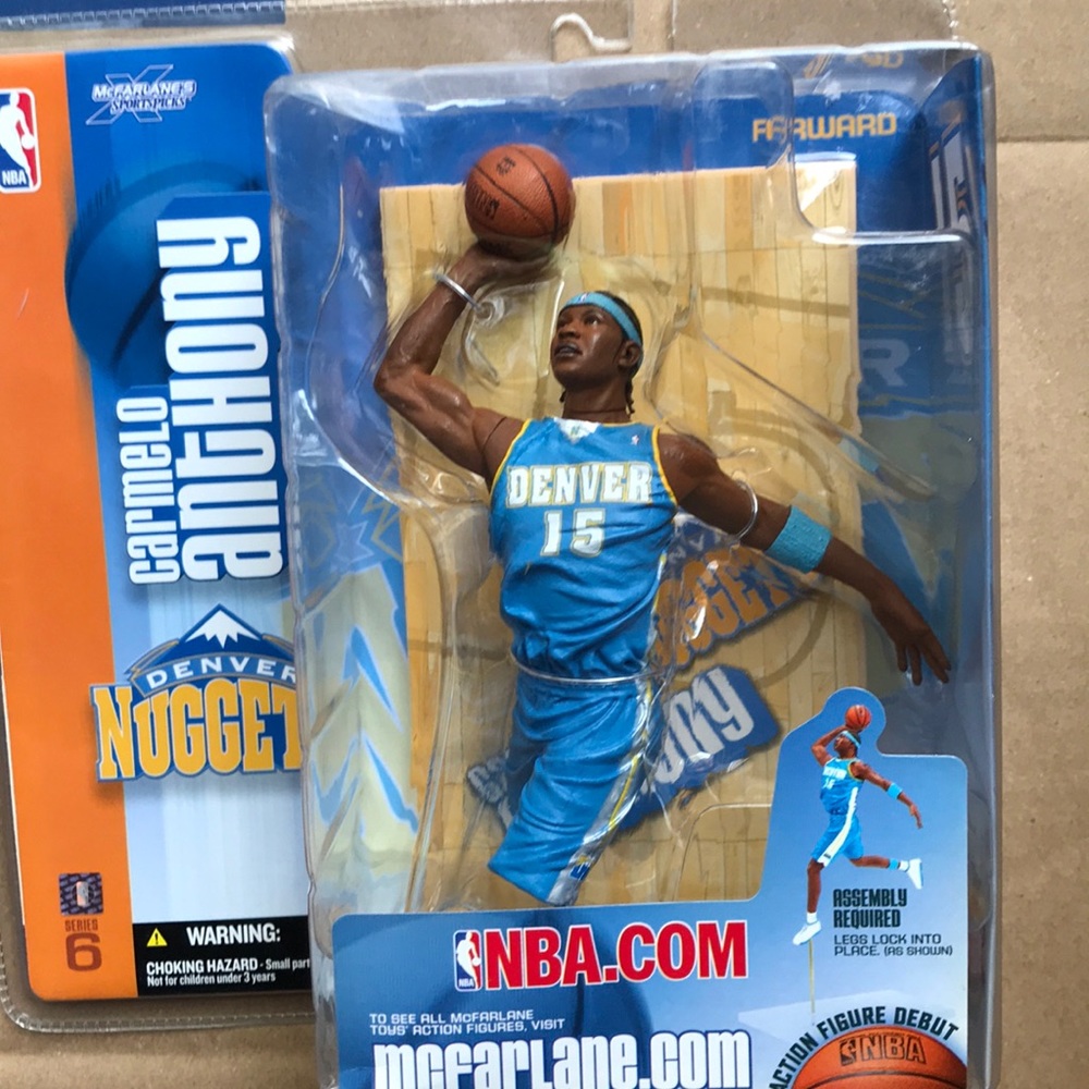 Carmelo Anthony Nuggets Figurine